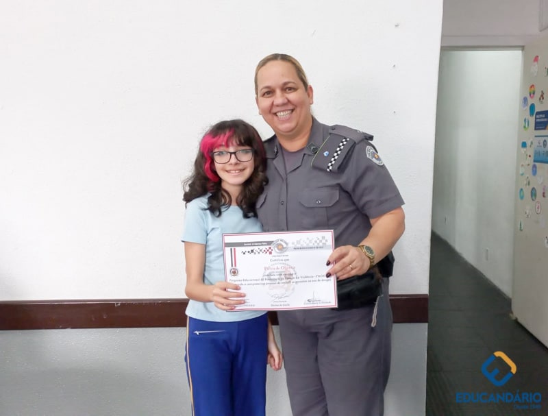 Entrega de Certificados Proerd  (5º ano) - Educandário (20...