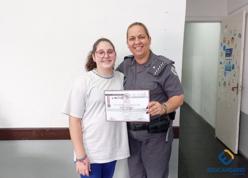 Entrega de Certificados Proerd  (5º ano) - Educandário (20...