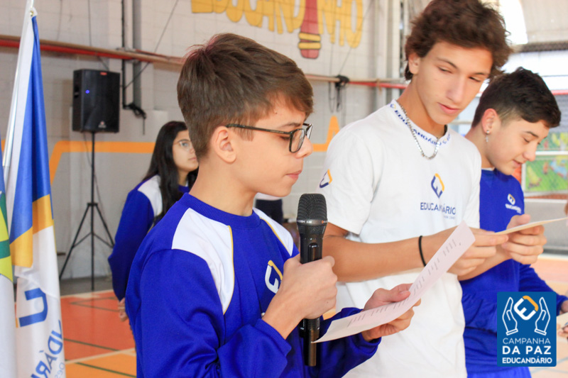 Celebração Cívica & Campanha da Paz  -  Educandário-...