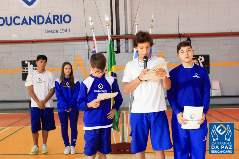 Celebração Cívica & Campanha da Paz  -  Educandário-...
