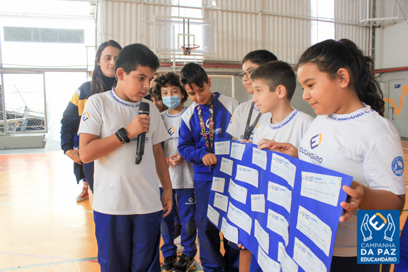 Celebração Cívica & Campanha da Paz (Tarde)  -  Educa...