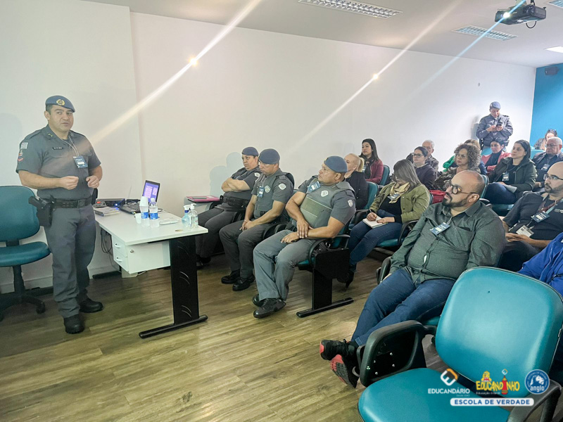 Encontro de Diretores e Policia Militar - Educandário (2023...