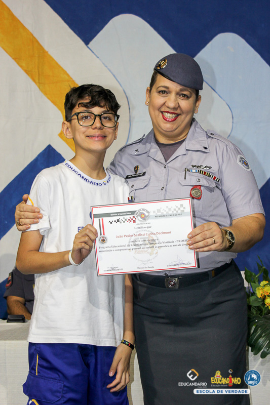 Formatura - PROERD  (5º ano) - Educandário (2023)-102