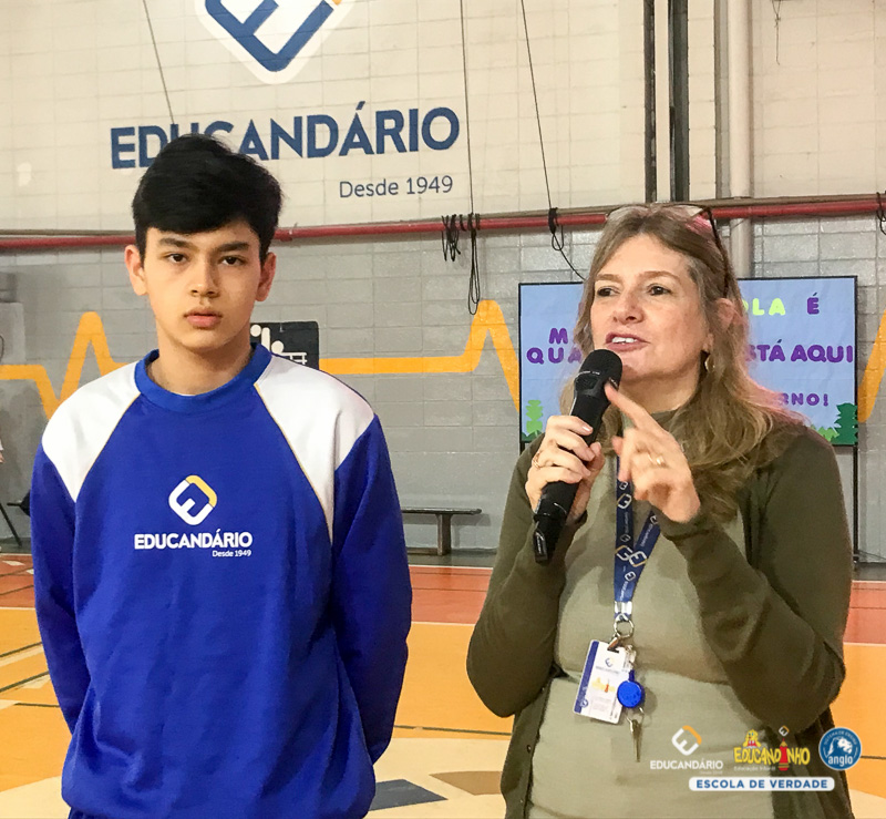 REN NOSAWA - Campeão Sub-15 Tenis de Mesa - Educandário (2...