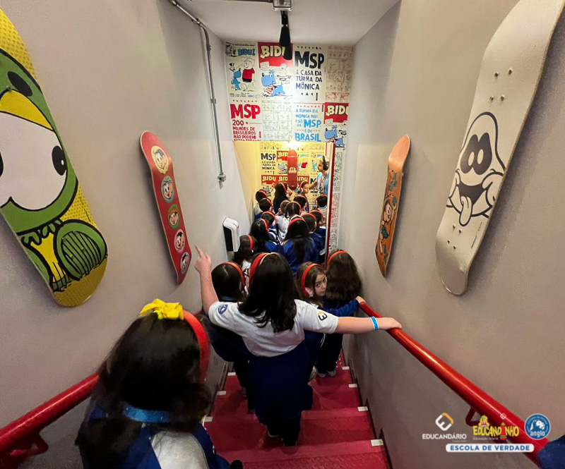 Visita ao Estúdio - MAURÍCIO DE SOUSA  (3º ano ) - Educan...