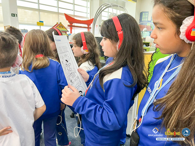 Visita ao Estúdio - MAURÍCIO DE SOUSA  (3º ano ) - Educan...