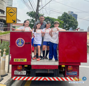 ENTREGA DE CERTIFICADOS – BOMBEIRO NA ESCOLA – 4º E 8º...