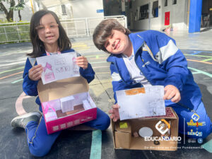 maquete e planta baixa - 2º ano C-10