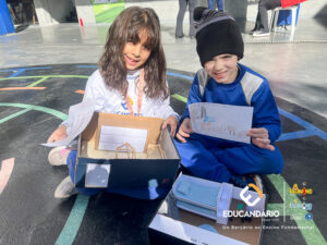 maquete e planta baixa - 2º ano C-14